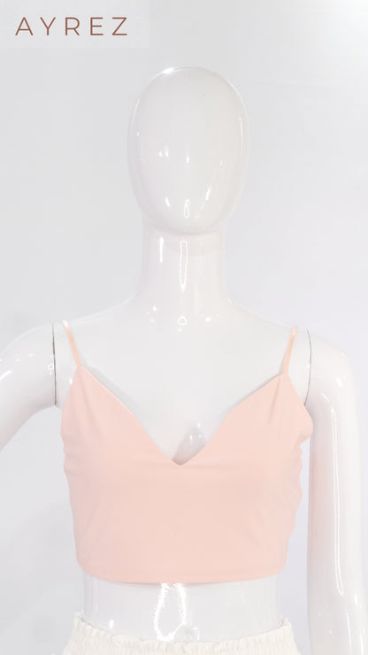 Top Rosa Tirantes Finos