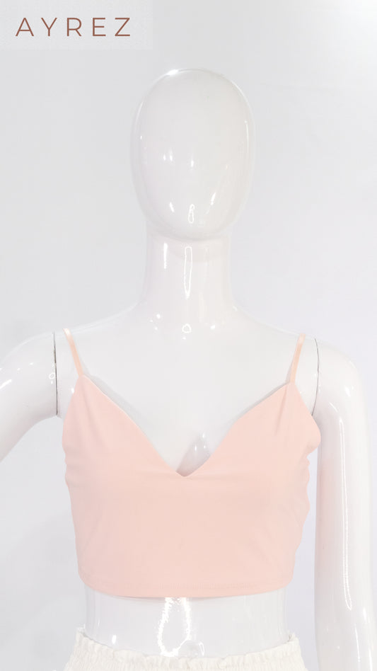 Top Rosa Tirantes Finos