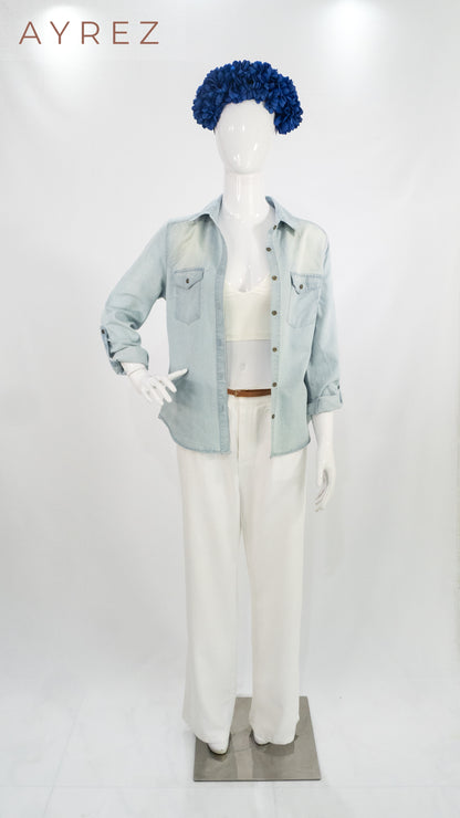 Camisa Denim Azul Claro