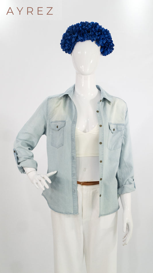 Camisa Denim Azul Claro